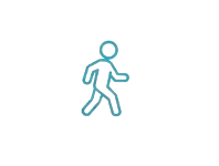 Gait training icon